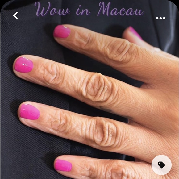 *Retired* Color Street: Wow in Macau | Solid Pink Fuchsia Summer Spring Vacation - Picture 6 of 10